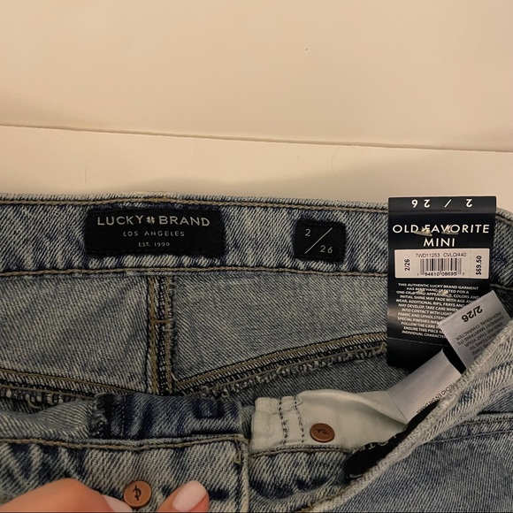 NWT Lucky Brand Denim Skirt - Picture 10 of 10